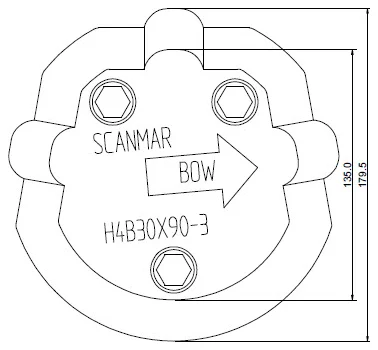 Måltegning av Hydrophone Seine