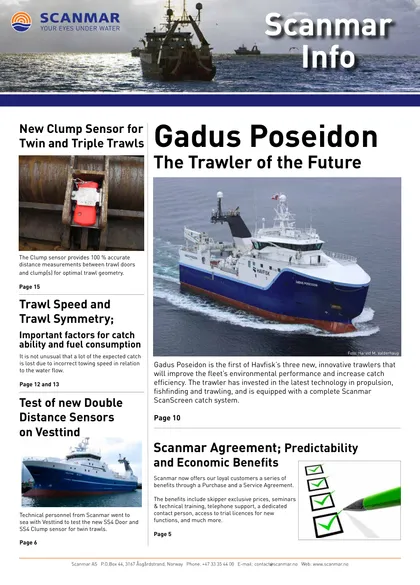 Forsiden av Scanmar Info 2013