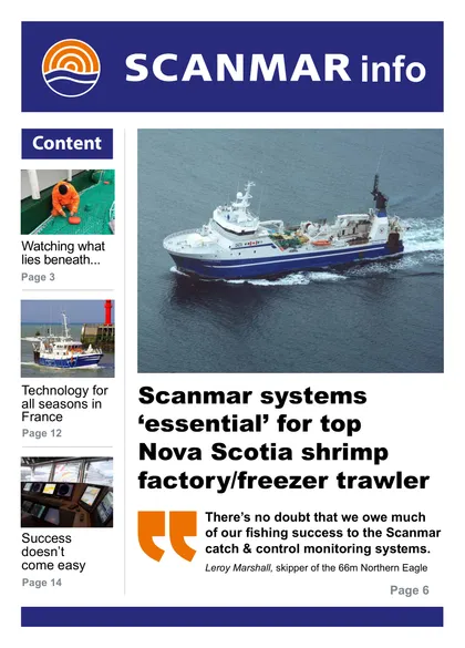 Forsiden av Scanmar Info 2015