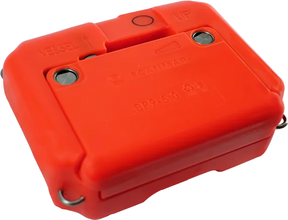 Scanmar TrawlEye, orange sensorhus